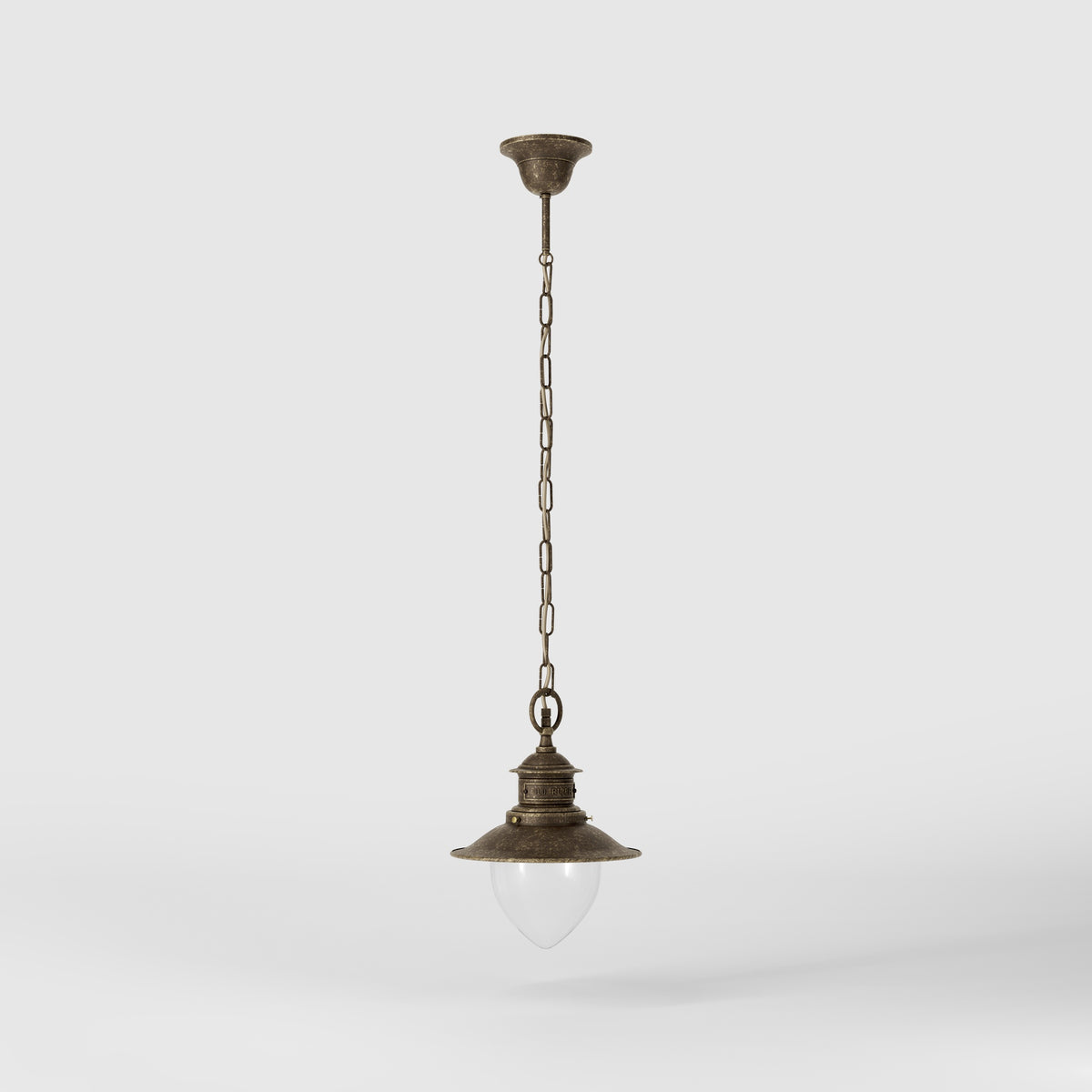 Pendant Lamp Brass Maritime Style Al Mare - OAS Antique Brass