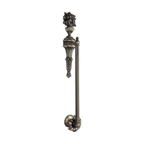 t4option0_0 | Antique Pull Handle in Luxury Matt Bronze Brass Ghidini 1849