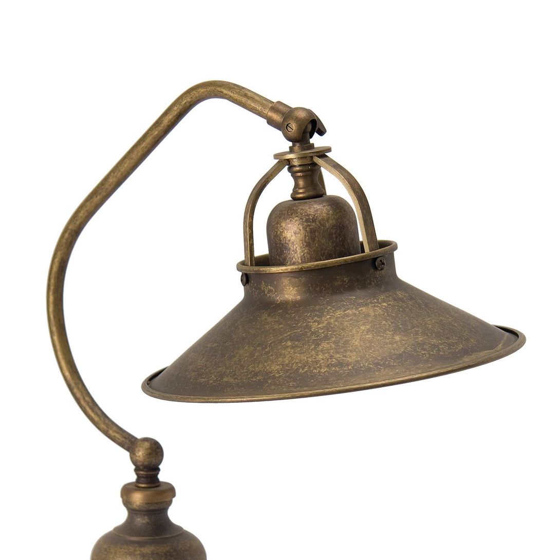 Antique Solid Brass Table Lamp Premium Country Ghidini 1849
