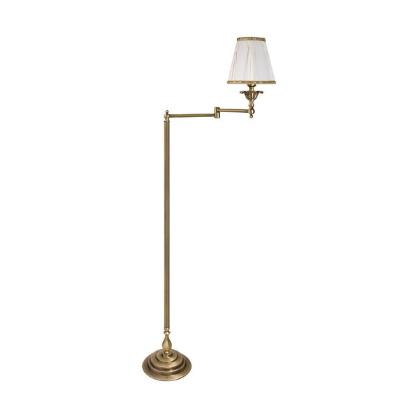 t4option0_0 | Antique Swing Arm Floor Lamp In Real Brass London Ghidini 1849