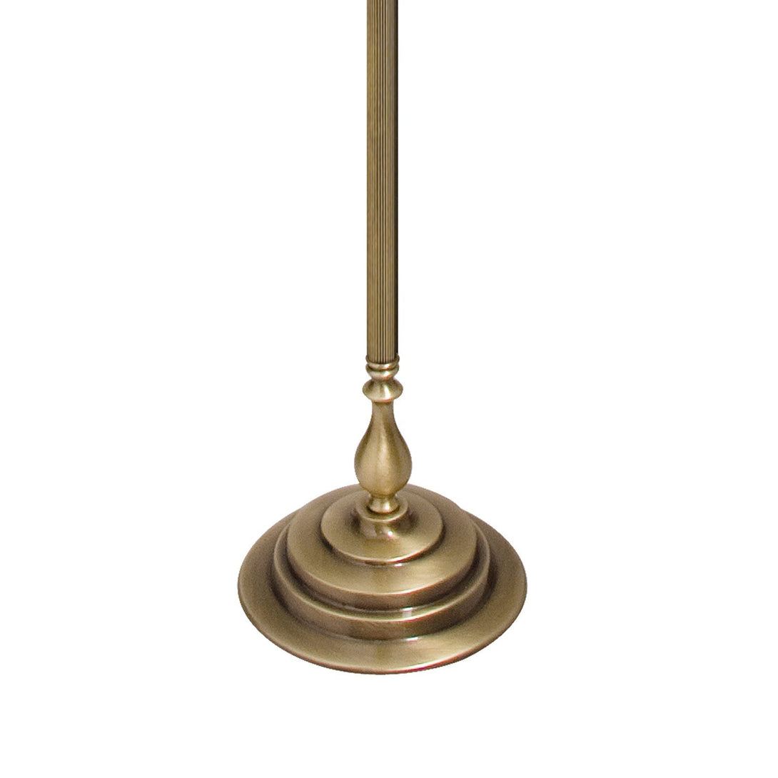 Antique Swing Arm Floor Lamp In Real Brass London Ghidini 1849