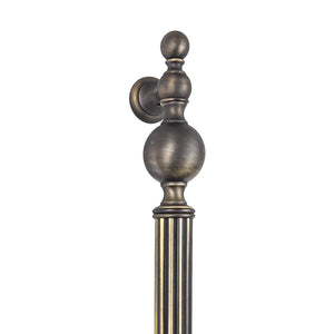 Art Deco Pull Handle in Solid Luxury Brass | Ghidini 1849