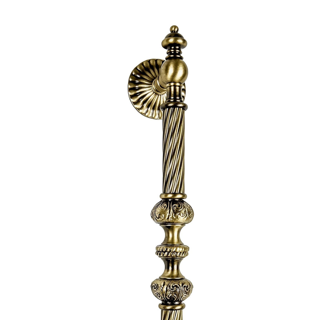 Art Deco Pull Handle Luxury Brass Design Ghidini 1849