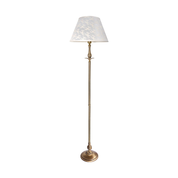 t4option0_0 | Art Nouveau Floor Lamp Brass White Cloth Angelica Ghidini 1849