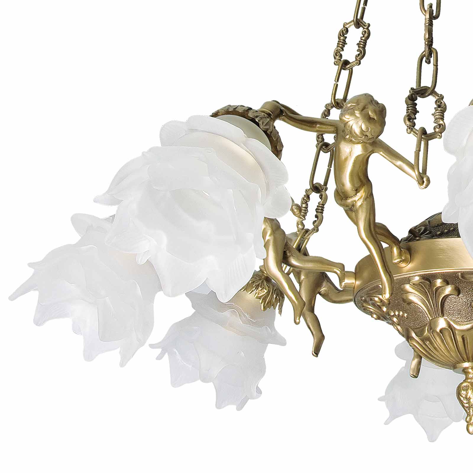 t4option0_0 | Art Nouveau Lighting Chandelier Putti Figurines Ghidini 1849