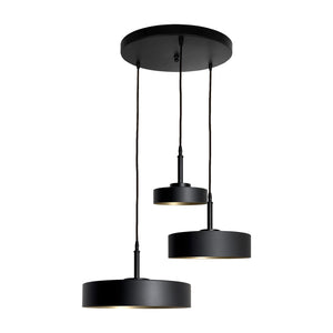 Black And Gold Pendant Light Premium Galaxias | Ghidini 1849