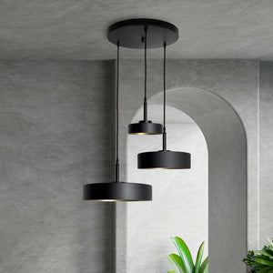 Black And Gold Pendant Light Premium Galaxias | Ghidini 1849