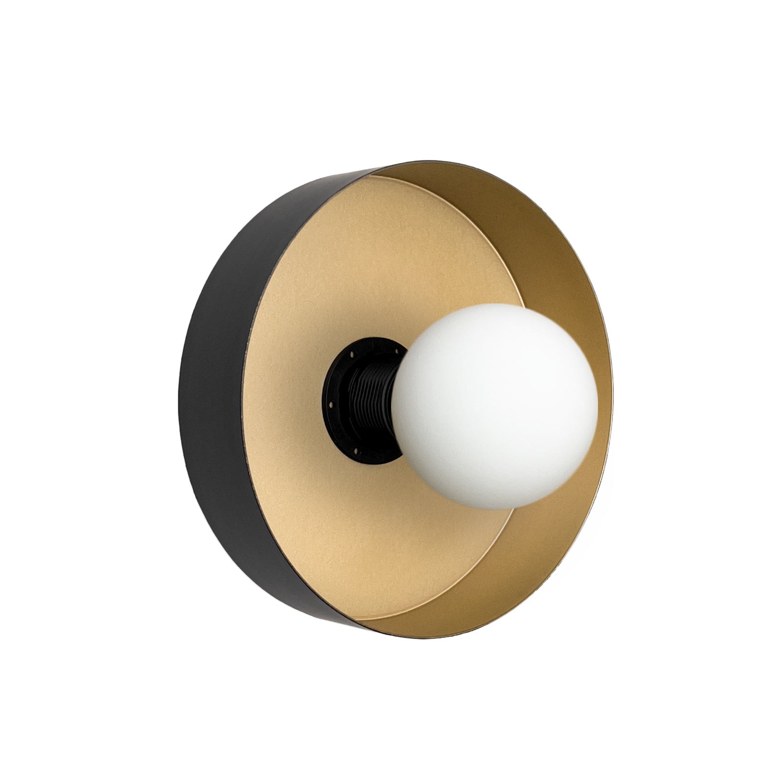 Black and Gold Wall Lights for Compositions | Ghidini 1849