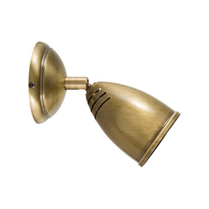 Brass Adjustable Wall Sconce Retro Bronze Stoccolma | Ghidini 1849