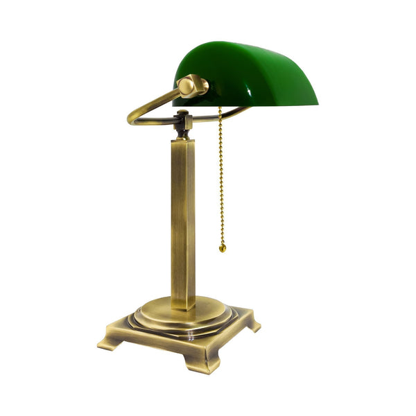 t4option0_0 | Brass Bankers Lamp Art Deco Made in Italy Ghidini 1849