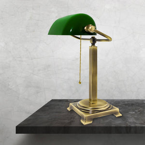 t4option0_0 | Brass Bankers Lamp Art Deco Made in Italy Ghidini 1849