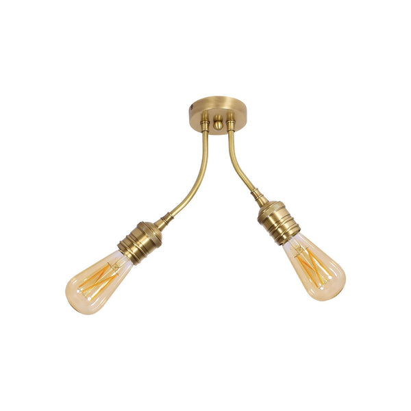 t4option0_0 | Brass Ceiling Light Fitting Premium 2 Led Edison Ghidini 1849