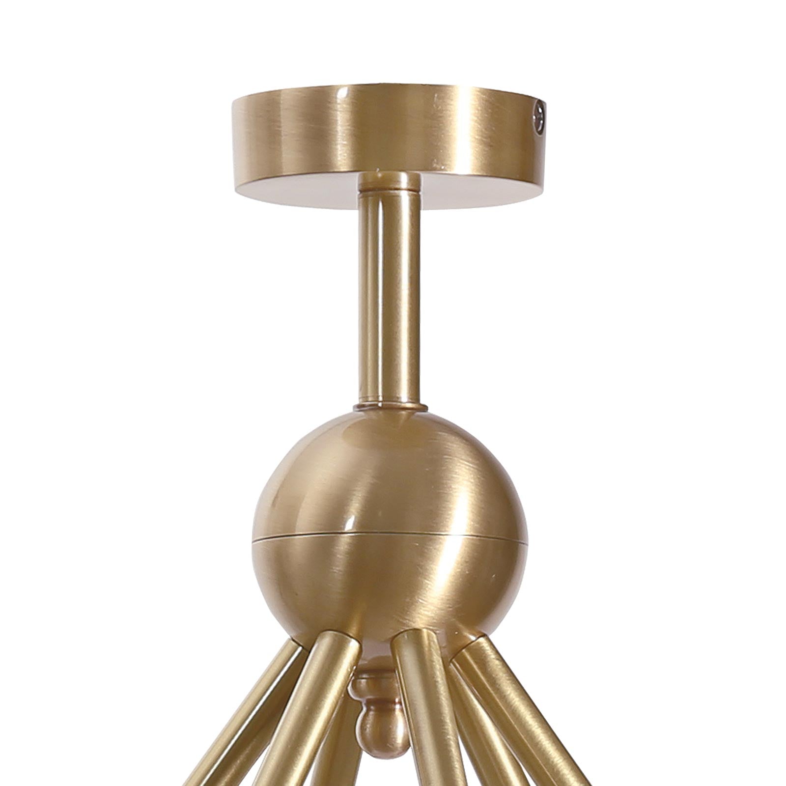 Brass Chandelier Premium 6 Lights Stella | Ghidini 1849