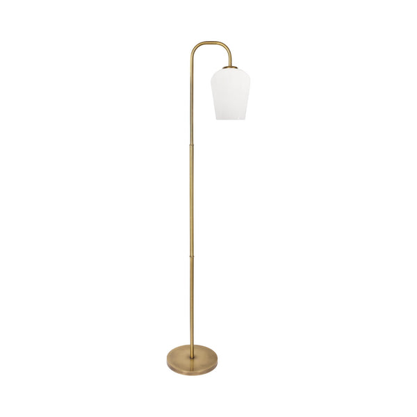 t4option0_0 | Brass Floor Lamp Living Room White Glass Talis Ghidini 1849