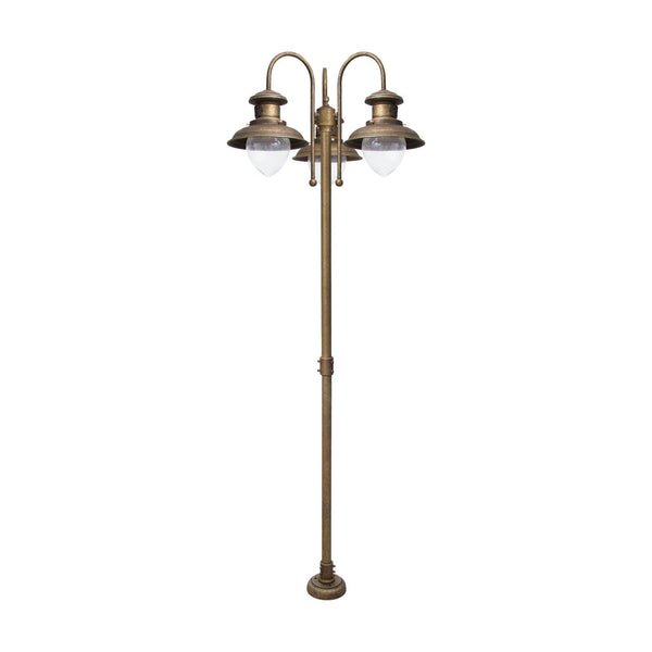 t4option0_0 | Brass Pole Lamp Outdoor Garden Brass Marine Amalfi Ghidini 1849