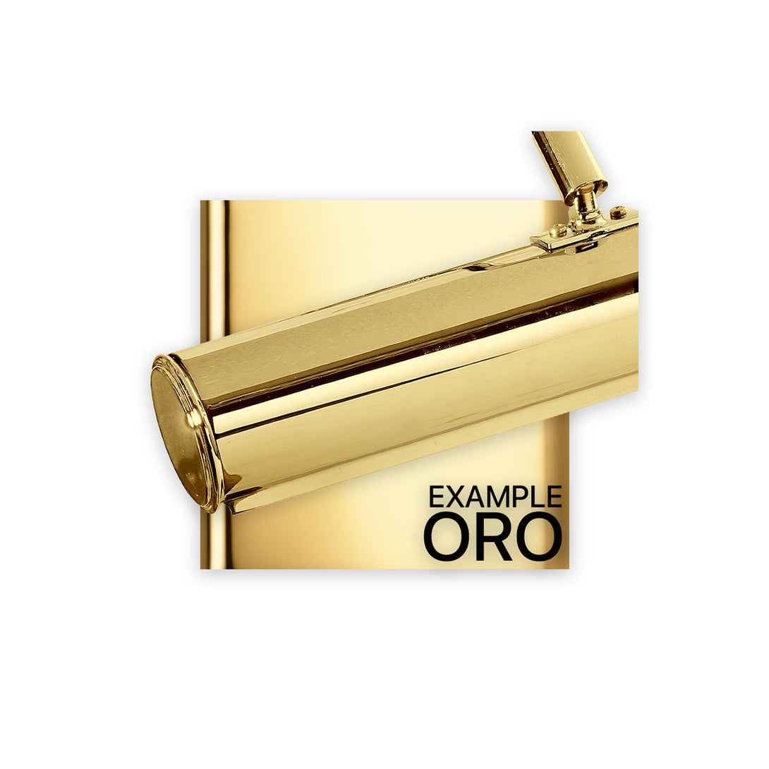 Brass Shower Arm In Art Deco Design Premium 40 Cm Ghidini 1849