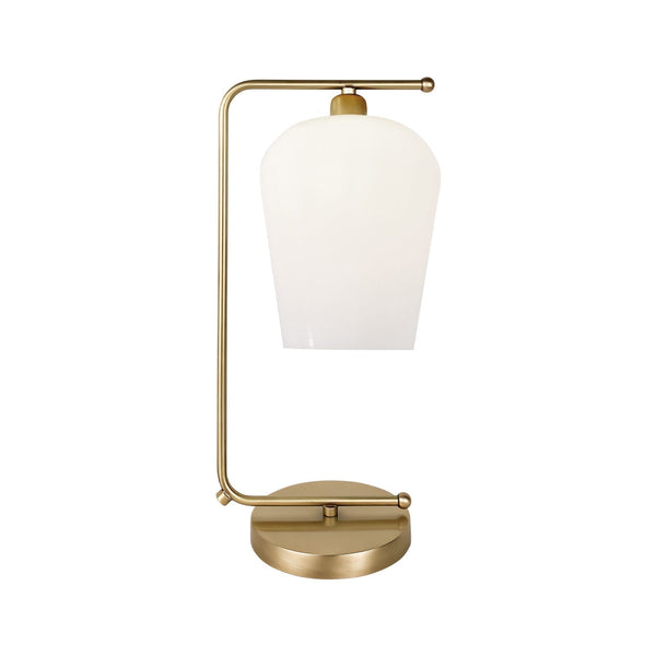 t4option0_0 | Brass Table Light White Glass Tulip Curved Talis Ghidini 1849