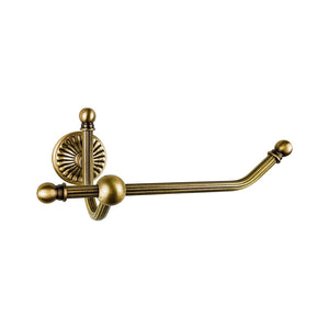 Brass Toilet Roll Holder Solid Royal Design Dafne | Ghidini 1849