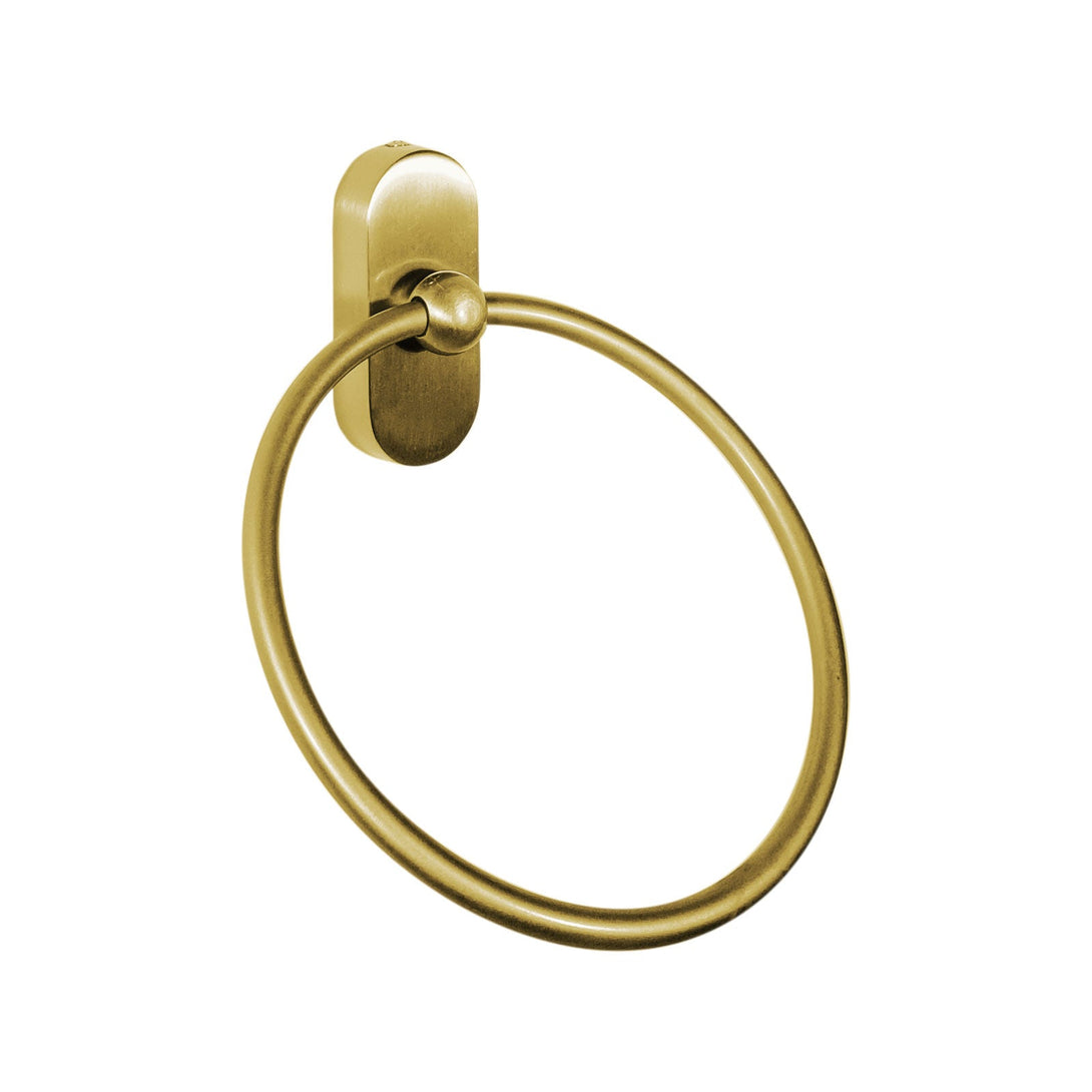 Brass Towel Ring Holder Vintage Sara Ghidini 1849