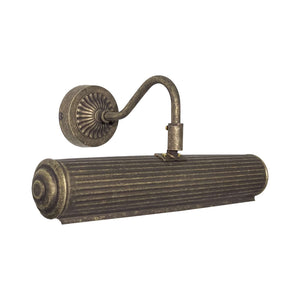 Brass Wall Picture Light Rustic Italian 30cm | Ghidini 1849