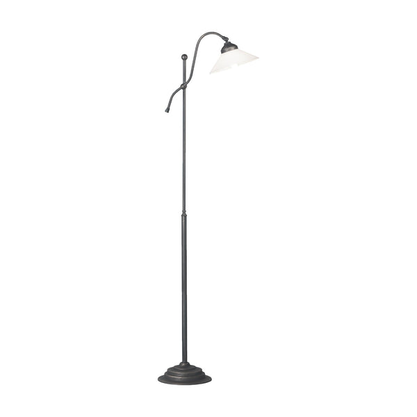 t4option0_0 | Bronze Floor Lamp Adjustable White Cone Sofia Ghidini 1849