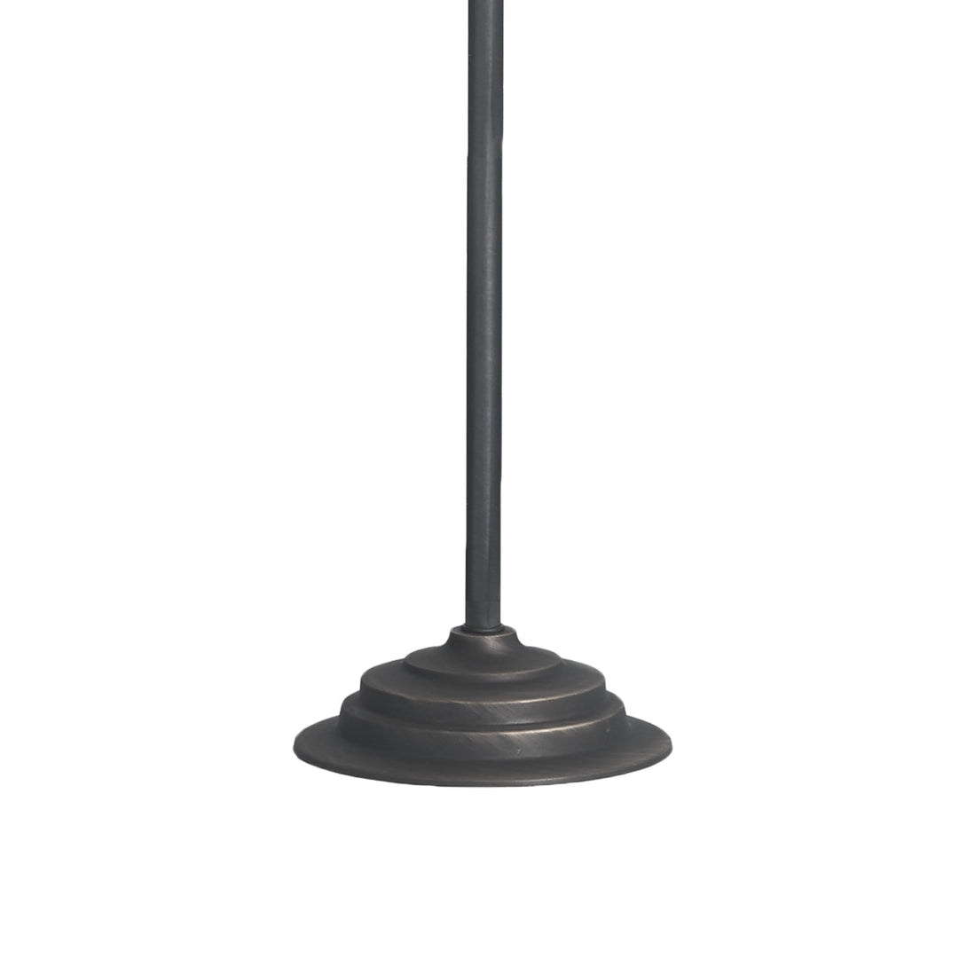Bronze Floor Lamp Adjustable White Cone Sofia Ghidini 1849