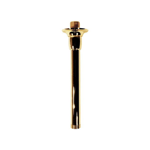t4option0_0 | Ceiling Mount Shower Arm In 24K Gold Plated Brass Ghidini 1849