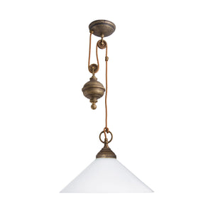 t4option0_0 | Cone Pendant Light Brass Balance Wheel Fiordo Ghidini 1849