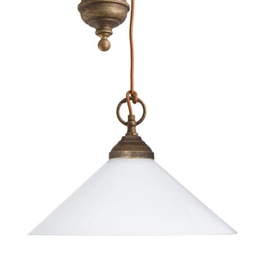 t4option0_0 | Cone Pendant Light Brass Balance Wheel Fiordo Ghidini 1849