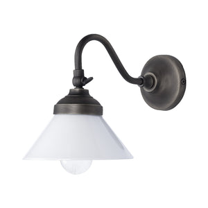 t4option0_0 | Cone Wall Lamp Adjustable White Glass Sofia Ghidini 1849