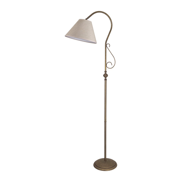 t4option0_0 | Cottage Style Floor Lamp For Living Room Old Brass Ghidini 1849