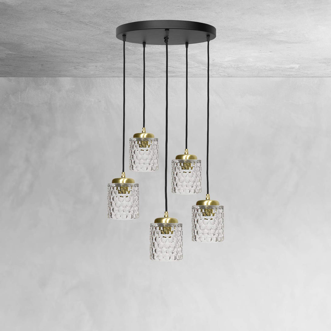 Decorative Chandelier Adjustable with Whiskey Design Ghidini 1849