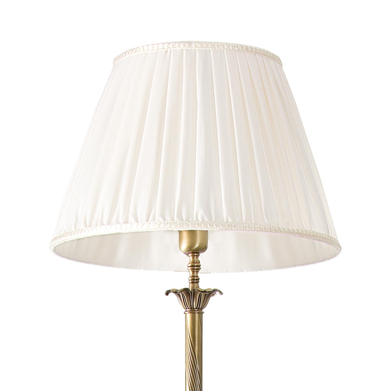 Decorative Floor Lamp For Living Room Brass Ginevra | Ghidini 1849