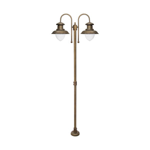 Decorative Pole Lights Antique Brass Marine Amalfi | Ghidini 1849