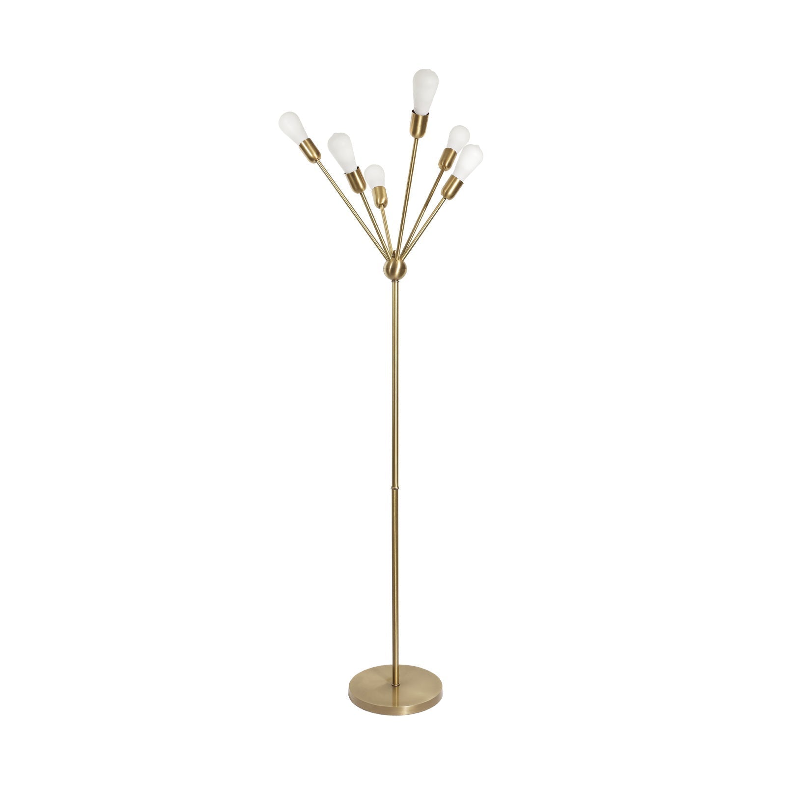 Design Floor Lamp Brass 6 Lights Stella | Ghidini 1849