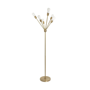 Design Floor Lamp Brass 6 Lights Stella | Ghidini 1849