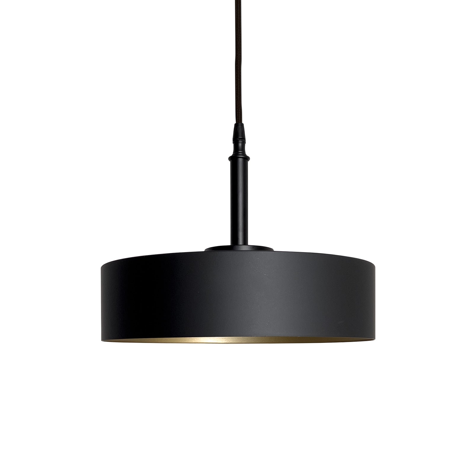 Design Pendant Light Black And Gold Premium | Ghidini 1849