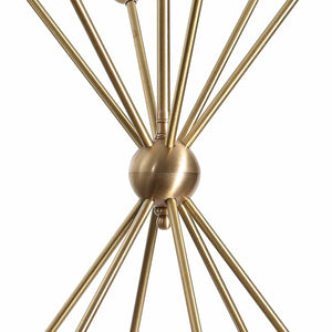 Design Pendant Light Brass Living Room 12 Lights | Ghidini 1849