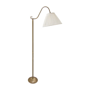 Elegant Floor Lamp For Living Room In Real Brass | Ghidini 1849