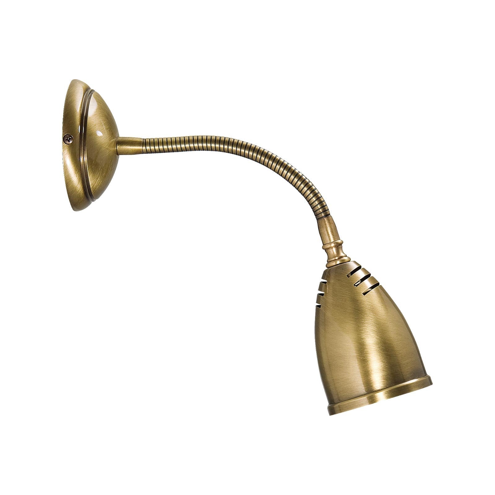 Flexible Wall Light Brass Premium Retro Stoccolma | Ghidini 1849