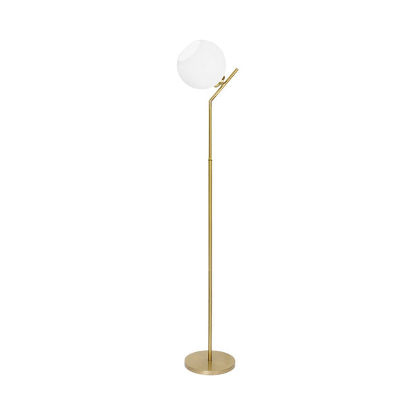t4option0_0 | Floor Lamp Sphere White Brass Bronze Trivia Ghidini 1849