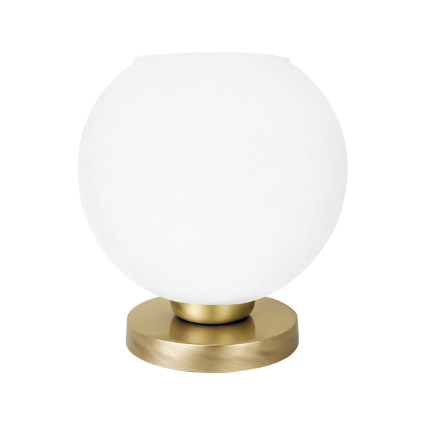 t4option0_0 | Globe Bedside Light Real Brass White Large Glass Ghidini 1849