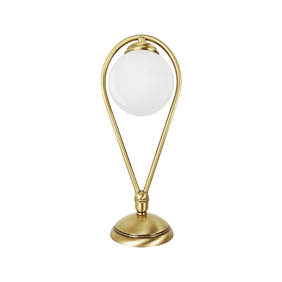 Globe Table Lamp Brass Italian Design Iside Ghidini 1849
