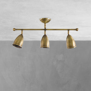 Indoor Ceiling Spotlight Vintage Brass Stoccolma | Ghidini 1849