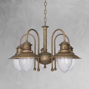 t4option0_0 | Industrial Brass Chandelier Old Marine Al Mare Ghidini 1849