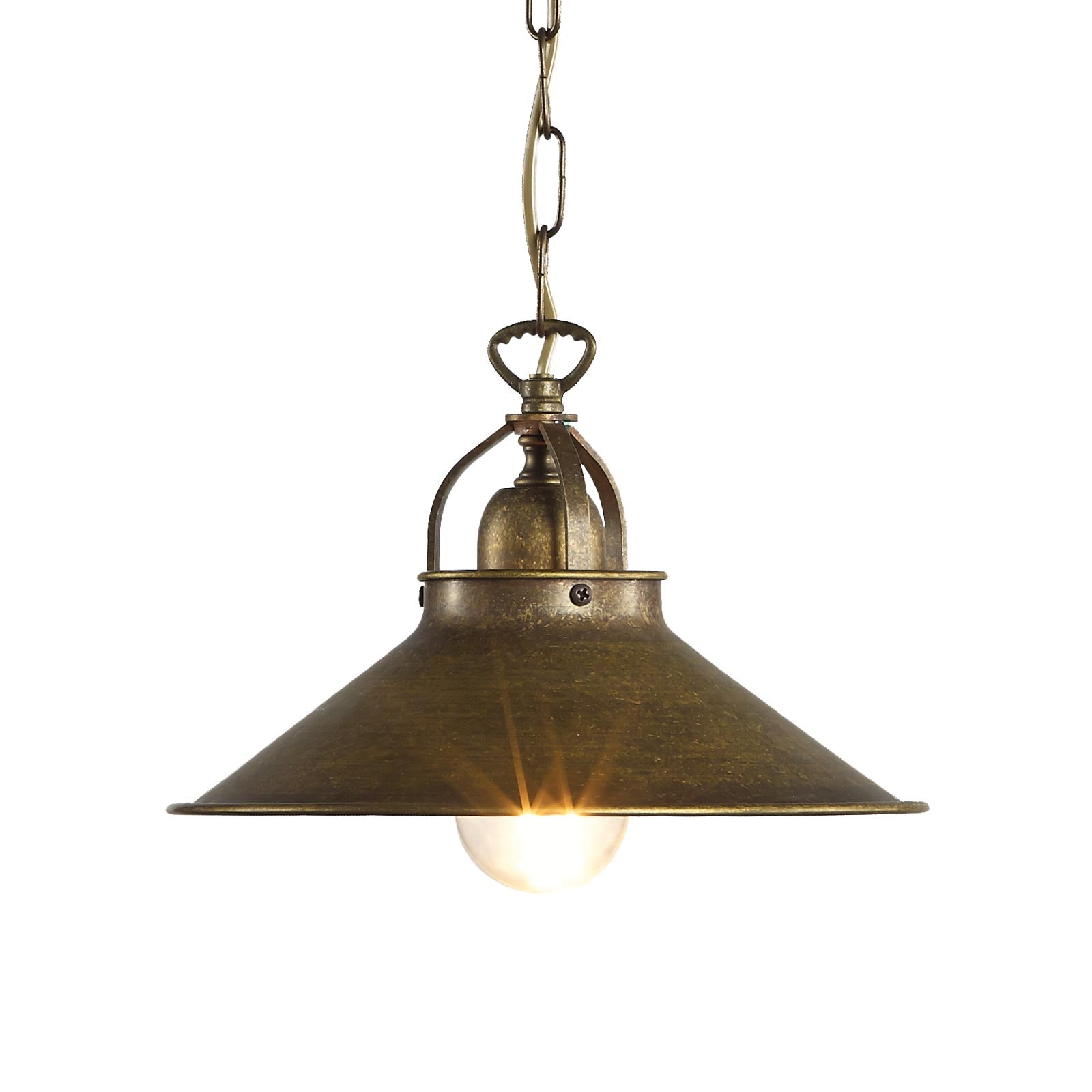 Industrial Hanging Light For Pubs 25 Cm Alice | Ghidini 1849