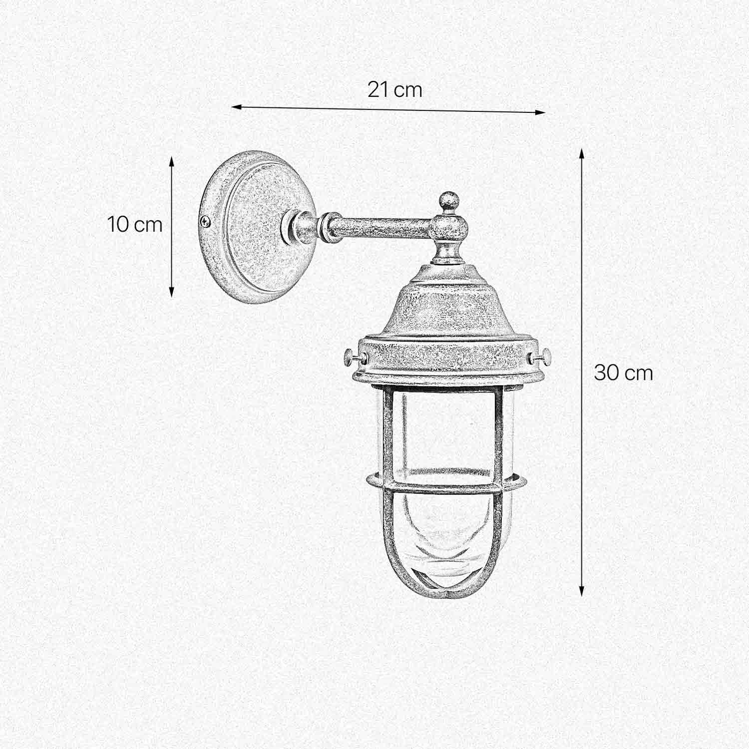 t4option0_0 | Marine Outdoor Sconce Antique Brass Premium Ghidini 1849