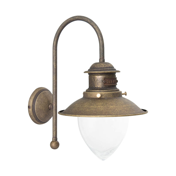 t4option0_0 | Marine Wall Sconce Aged Brass Industrial Al Mare Ghidini 1849