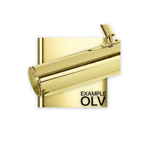 Minimal Wall Light Rectangular in Brass Armonia | Ghidini 1849