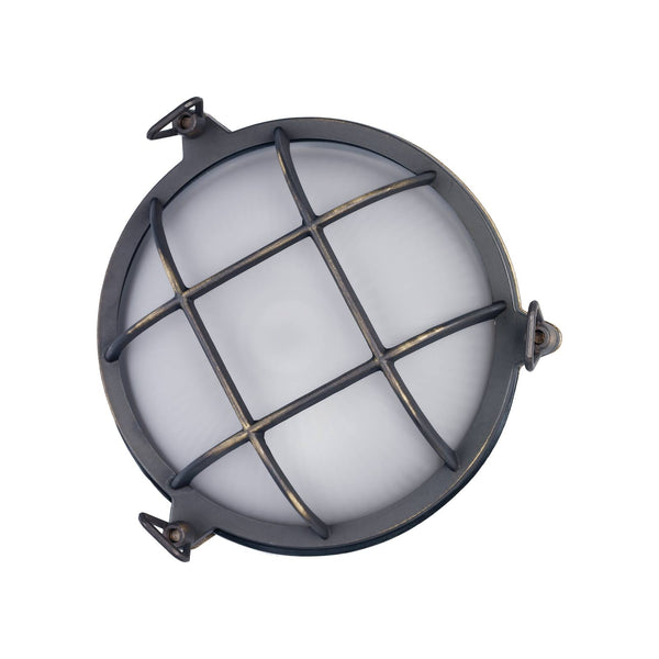 t4option0_0 | Nautical Outdoor Sconce Antique Brass Round Ghidini 1849